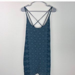 Love Stitch embroidered boho dress w/ pockets